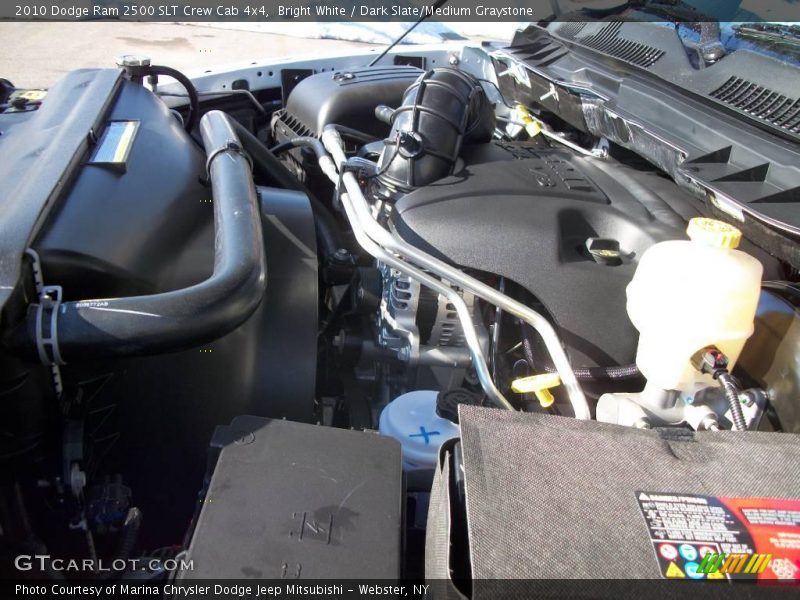 Bright White / Dark Slate/Medium Graystone 2010 Dodge Ram 2500 SLT Crew Cab 4x4