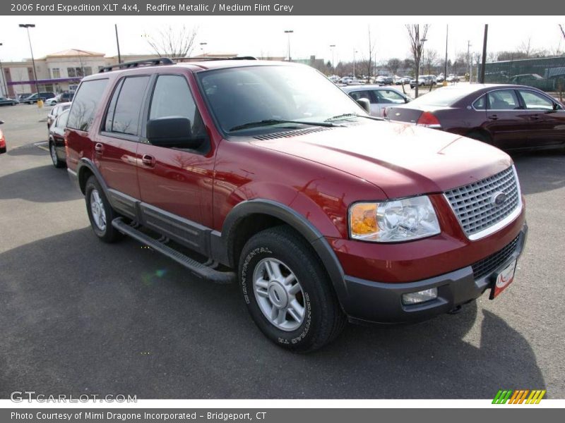 Redfire Metallic / Medium Flint Grey 2006 Ford Expedition XLT 4x4