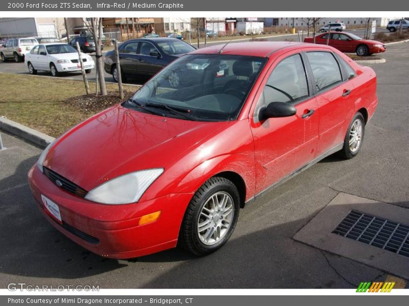 Infra-Red / Medium Graphite 2000 Ford Focus ZTS Sedan