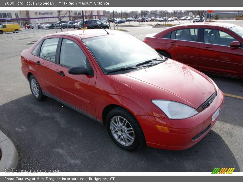 Infra-Red / Medium Graphite 2000 Ford Focus ZTS Sedan