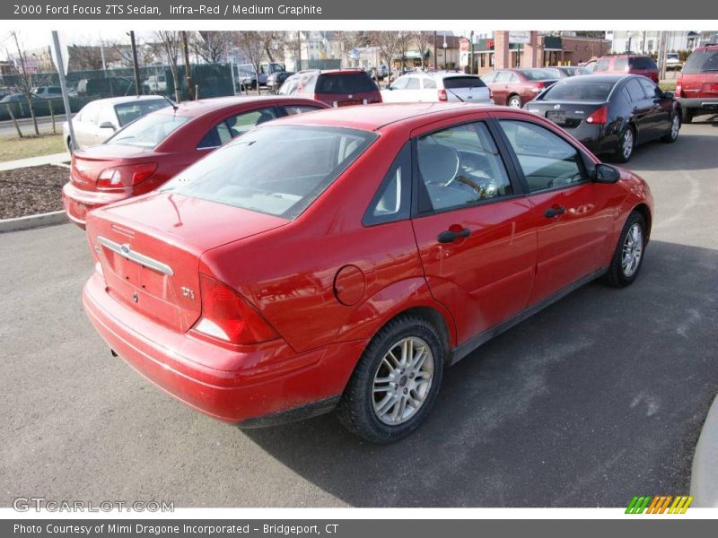 Infra-Red / Medium Graphite 2000 Ford Focus ZTS Sedan