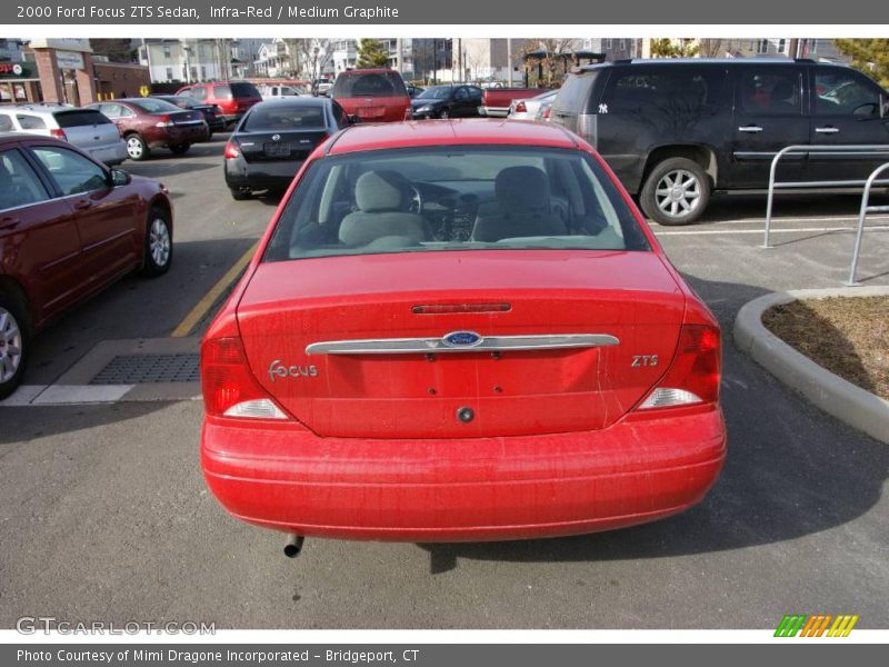 Infra-Red / Medium Graphite 2000 Ford Focus ZTS Sedan