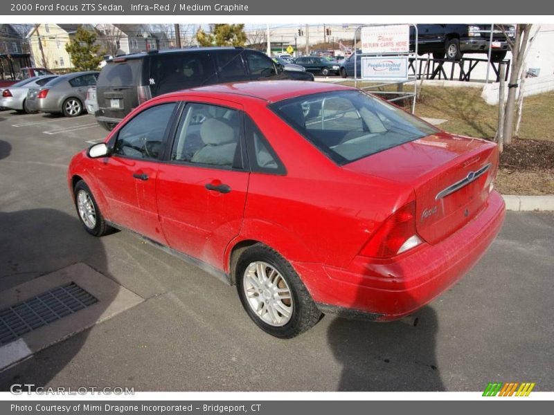 Infra-Red / Medium Graphite 2000 Ford Focus ZTS Sedan