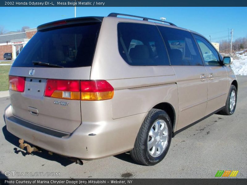 Mesa Beige Metallic / Ivory 2002 Honda Odyssey EX-L
