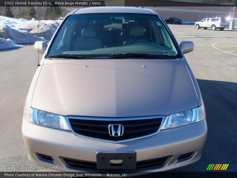 Mesa Beige Metallic / Ivory 2002 Honda Odyssey EX-L