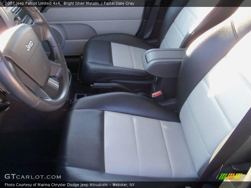 Bright Silver Metallic / Pastel Slate Gray 2007 Jeep Patriot Limited 4x4