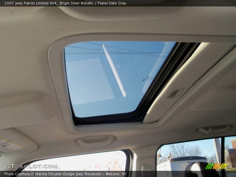 Bright Silver Metallic / Pastel Slate Gray 2007 Jeep Patriot Limited 4x4