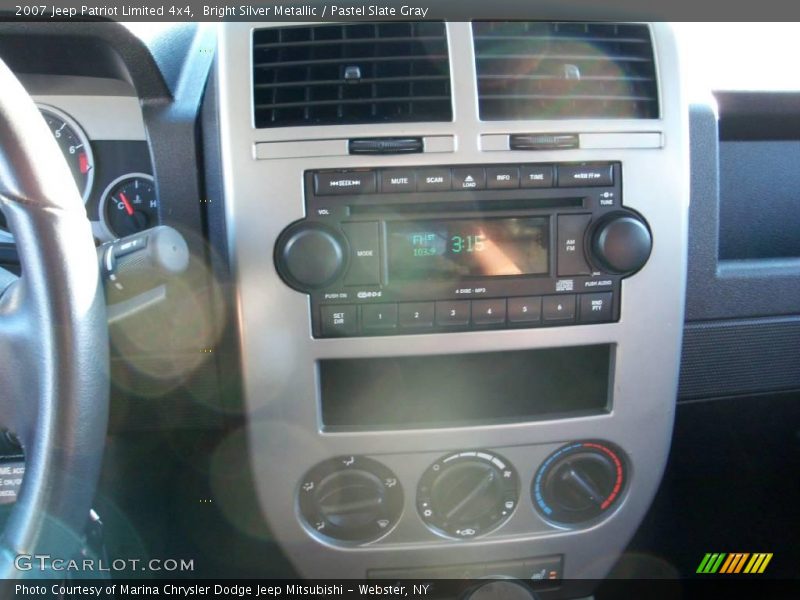 Bright Silver Metallic / Pastel Slate Gray 2007 Jeep Patriot Limited 4x4
