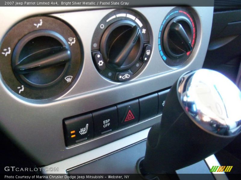 Bright Silver Metallic / Pastel Slate Gray 2007 Jeep Patriot Limited 4x4
