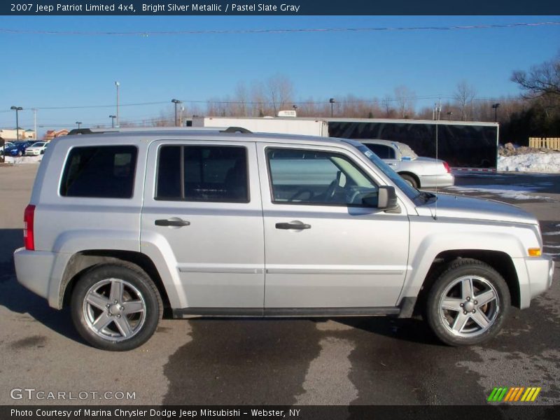 Bright Silver Metallic / Pastel Slate Gray 2007 Jeep Patriot Limited 4x4