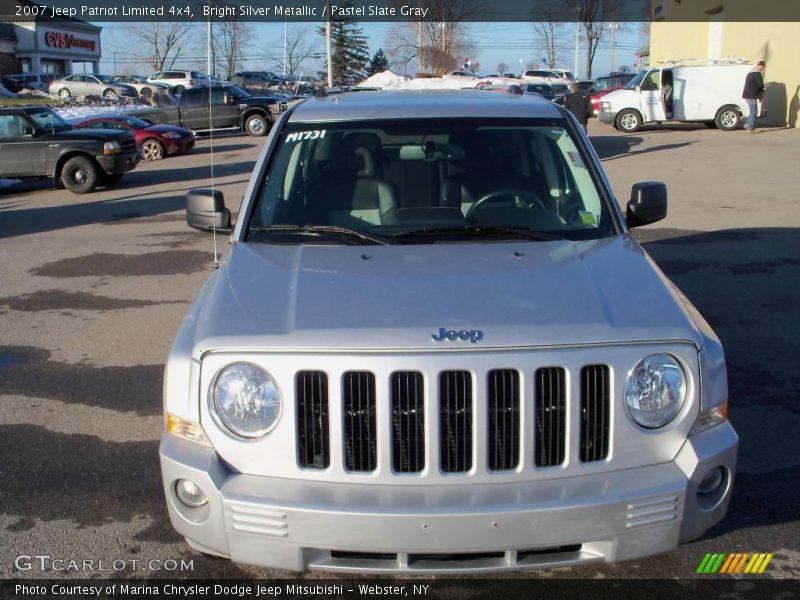 Bright Silver Metallic / Pastel Slate Gray 2007 Jeep Patriot Limited 4x4