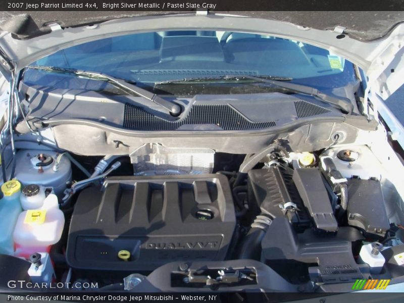 Bright Silver Metallic / Pastel Slate Gray 2007 Jeep Patriot Limited 4x4