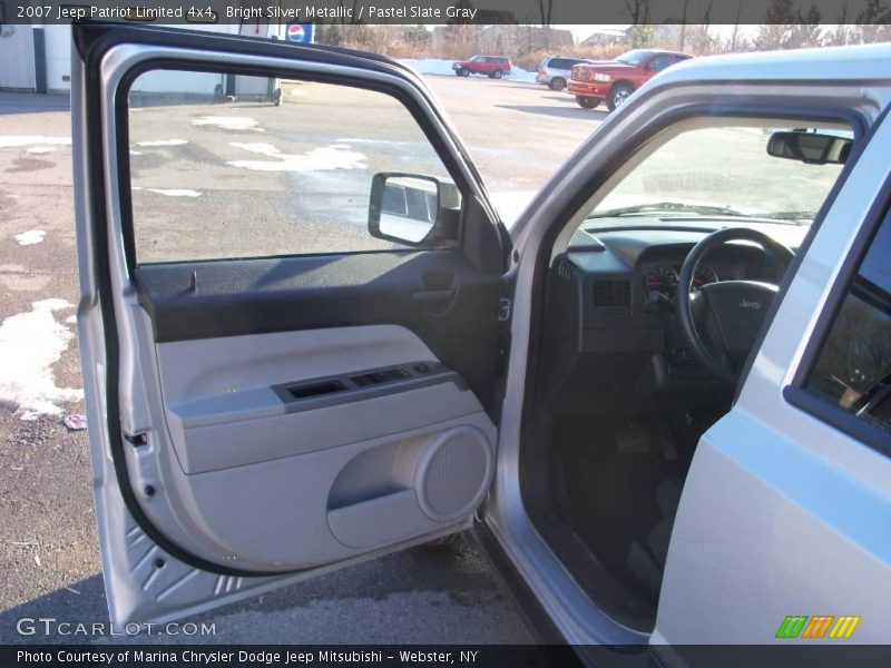 Bright Silver Metallic / Pastel Slate Gray 2007 Jeep Patriot Limited 4x4