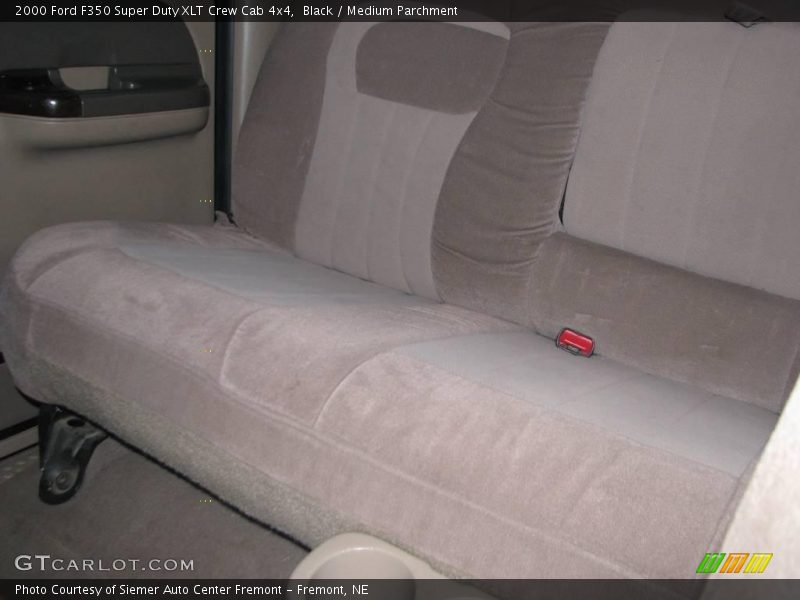 Black / Medium Parchment 2000 Ford F350 Super Duty XLT Crew Cab 4x4