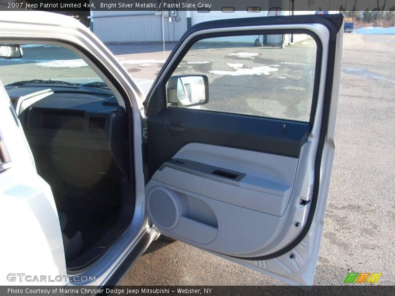Bright Silver Metallic / Pastel Slate Gray 2007 Jeep Patriot Limited 4x4