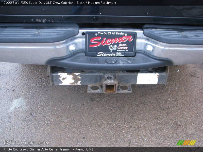 Black / Medium Parchment 2000 Ford F350 Super Duty XLT Crew Cab 4x4