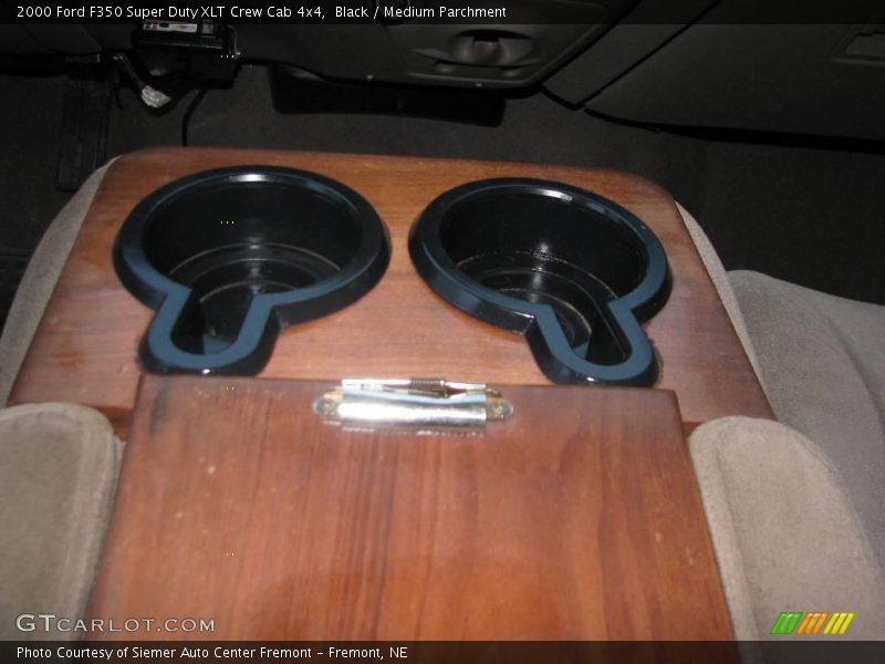 Black / Medium Parchment 2000 Ford F350 Super Duty XLT Crew Cab 4x4