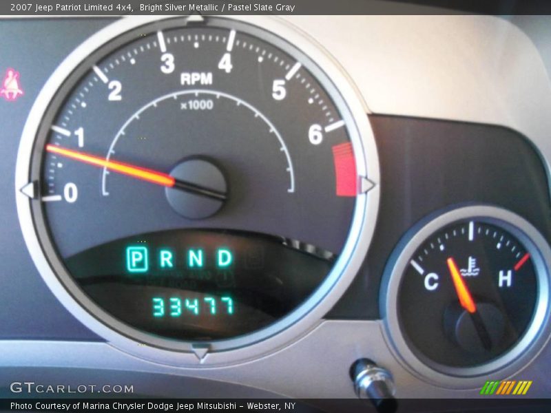 Bright Silver Metallic / Pastel Slate Gray 2007 Jeep Patriot Limited 4x4