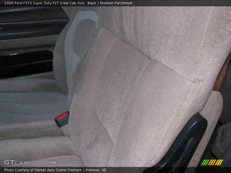 Black / Medium Parchment 2000 Ford F350 Super Duty XLT Crew Cab 4x4