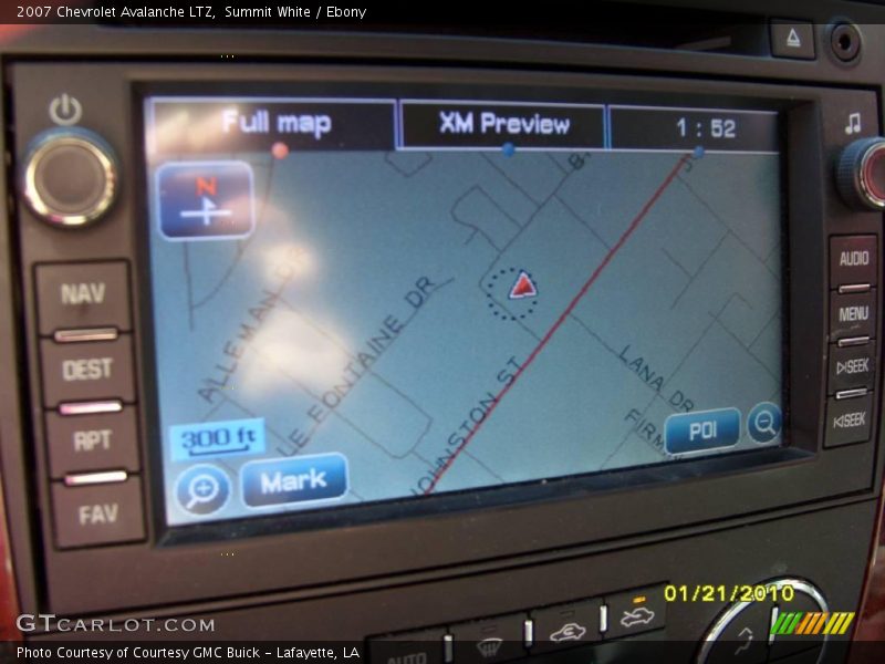 Summit White / Ebony 2007 Chevrolet Avalanche LTZ