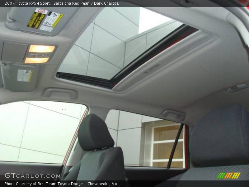 Barcelona Red Pearl / Dark Charcoal 2007 Toyota RAV4 Sport