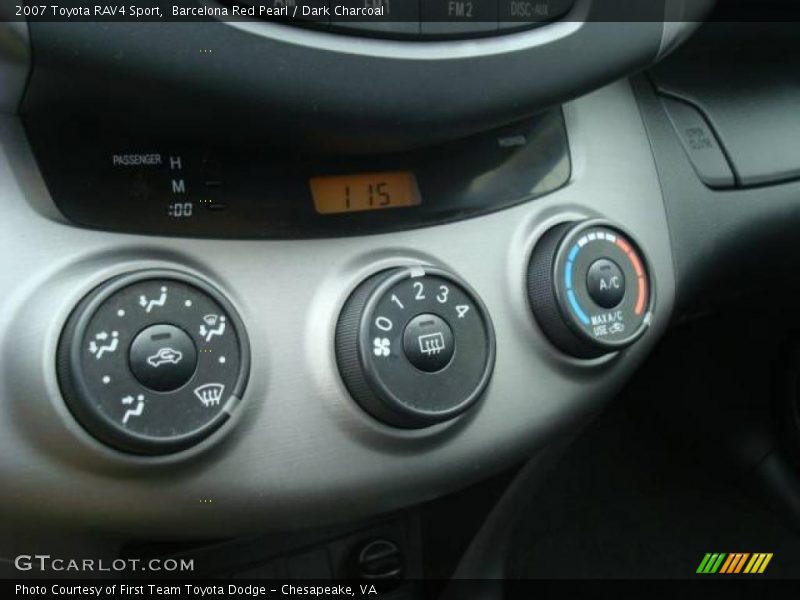 Barcelona Red Pearl / Dark Charcoal 2007 Toyota RAV4 Sport