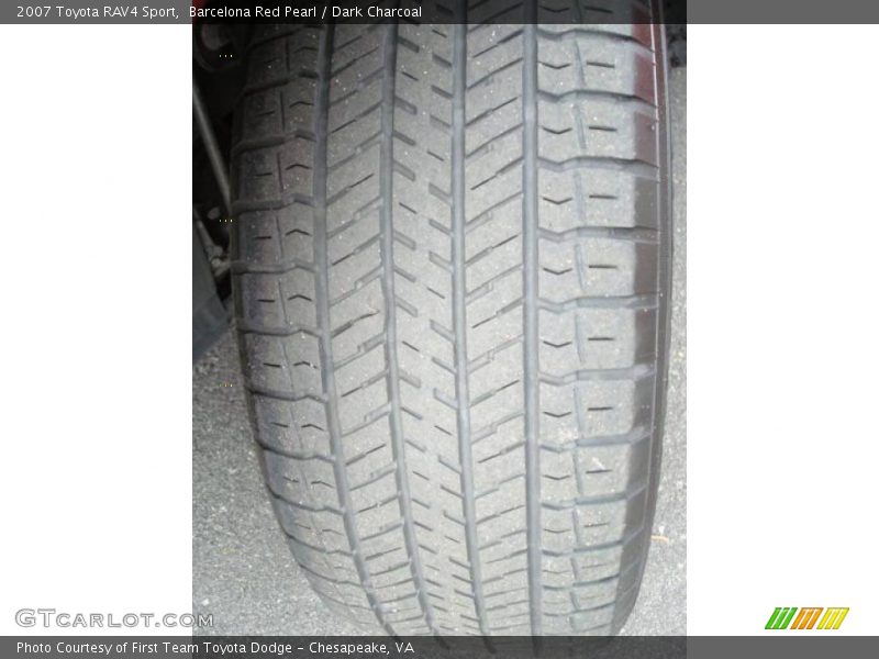 Barcelona Red Pearl / Dark Charcoal 2007 Toyota RAV4 Sport