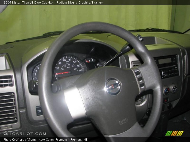 Radiant Silver / Graphite/Titanium 2006 Nissan Titan LE Crew Cab 4x4