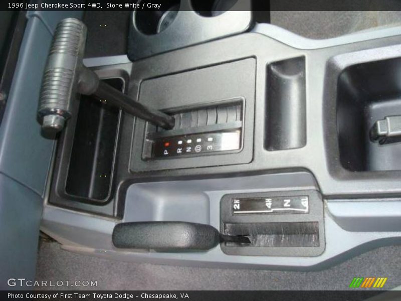 Stone White / Gray 1996 Jeep Cherokee Sport 4WD