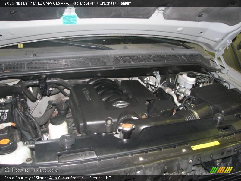 Radiant Silver / Graphite/Titanium 2006 Nissan Titan LE Crew Cab 4x4