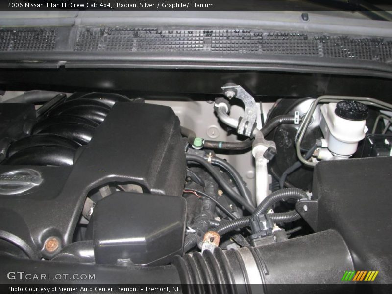 Radiant Silver / Graphite/Titanium 2006 Nissan Titan LE Crew Cab 4x4