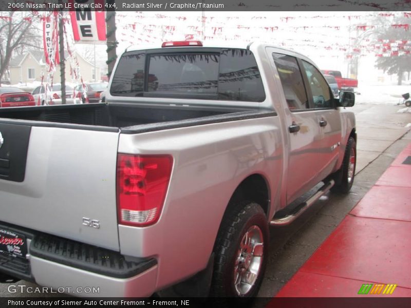 Radiant Silver / Graphite/Titanium 2006 Nissan Titan LE Crew Cab 4x4