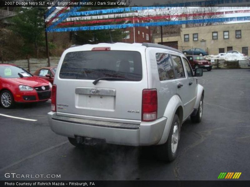 Bright Silver Metallic / Dark Slate Gray 2007 Dodge Nitro SLT 4x4