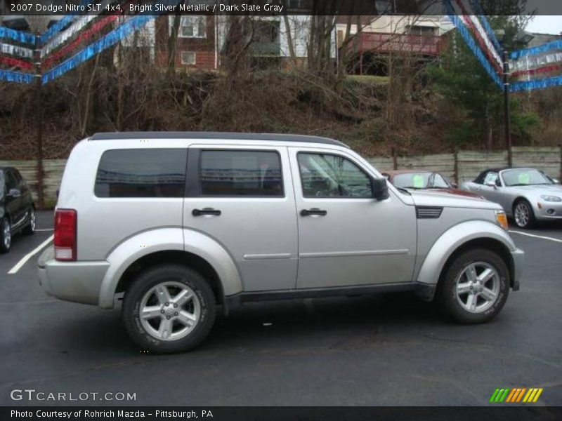 Bright Silver Metallic / Dark Slate Gray 2007 Dodge Nitro SLT 4x4