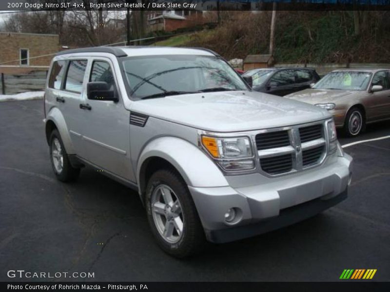 Bright Silver Metallic / Dark Slate Gray 2007 Dodge Nitro SLT 4x4