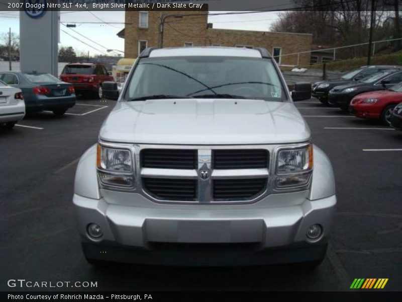 Bright Silver Metallic / Dark Slate Gray 2007 Dodge Nitro SLT 4x4