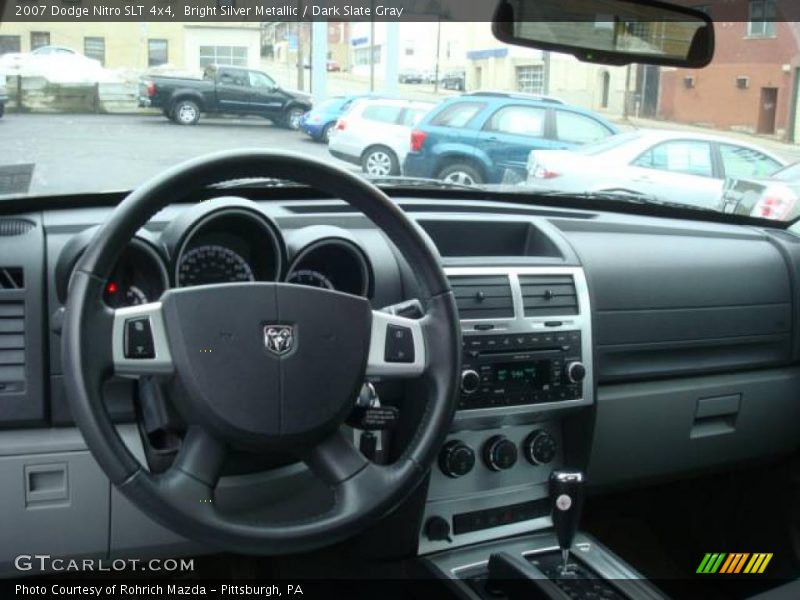 Bright Silver Metallic / Dark Slate Gray 2007 Dodge Nitro SLT 4x4