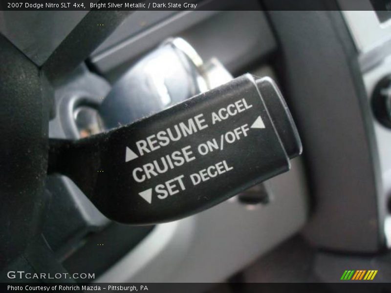 Bright Silver Metallic / Dark Slate Gray 2007 Dodge Nitro SLT 4x4