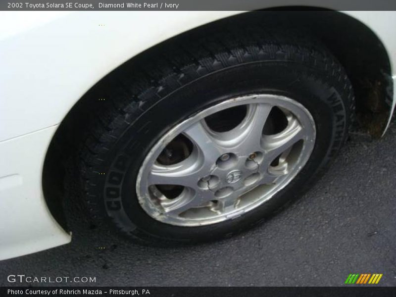 Diamond White Pearl / Ivory 2002 Toyota Solara SE Coupe