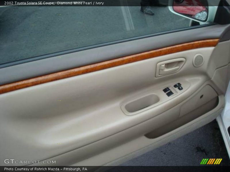 Diamond White Pearl / Ivory 2002 Toyota Solara SE Coupe