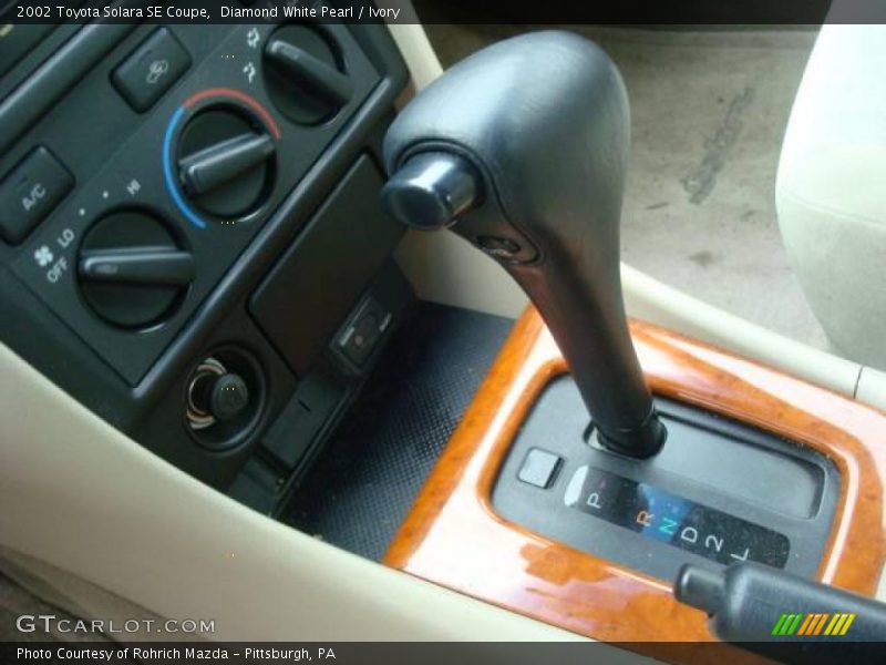 Diamond White Pearl / Ivory 2002 Toyota Solara SE Coupe