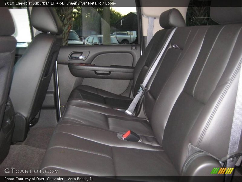 Sheer Silver Metallic / Ebony 2010 Chevrolet Suburban LT 4x4
