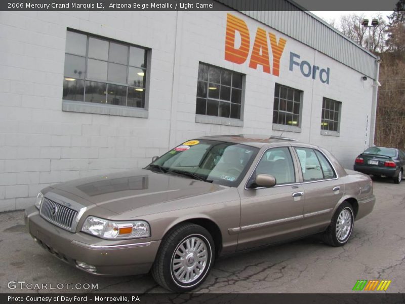 Arizona Beige Metallic / Light Camel 2006 Mercury Grand Marquis LS