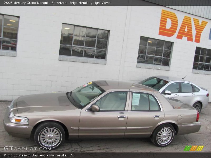 Arizona Beige Metallic / Light Camel 2006 Mercury Grand Marquis LS