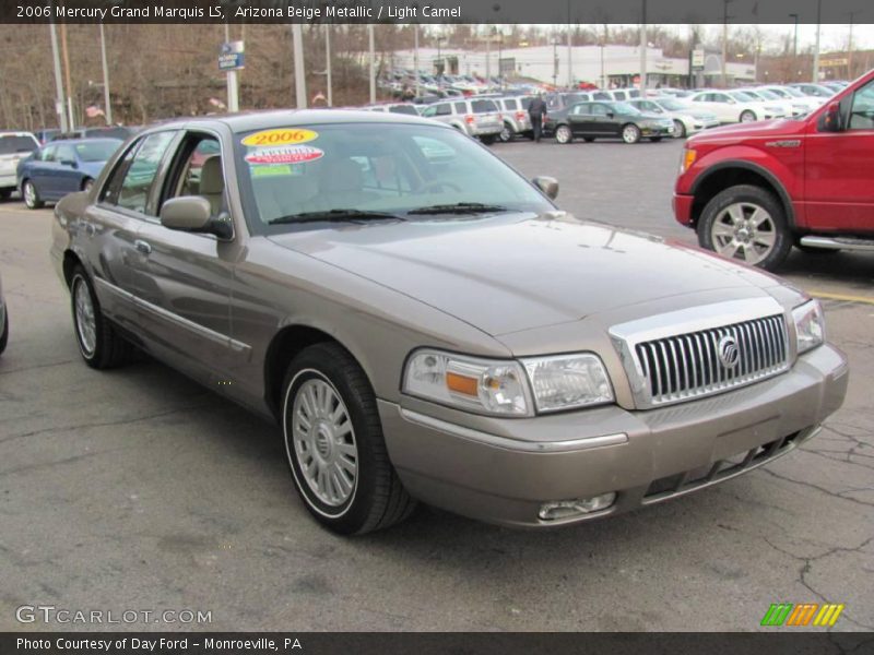 Arizona Beige Metallic / Light Camel 2006 Mercury Grand Marquis LS