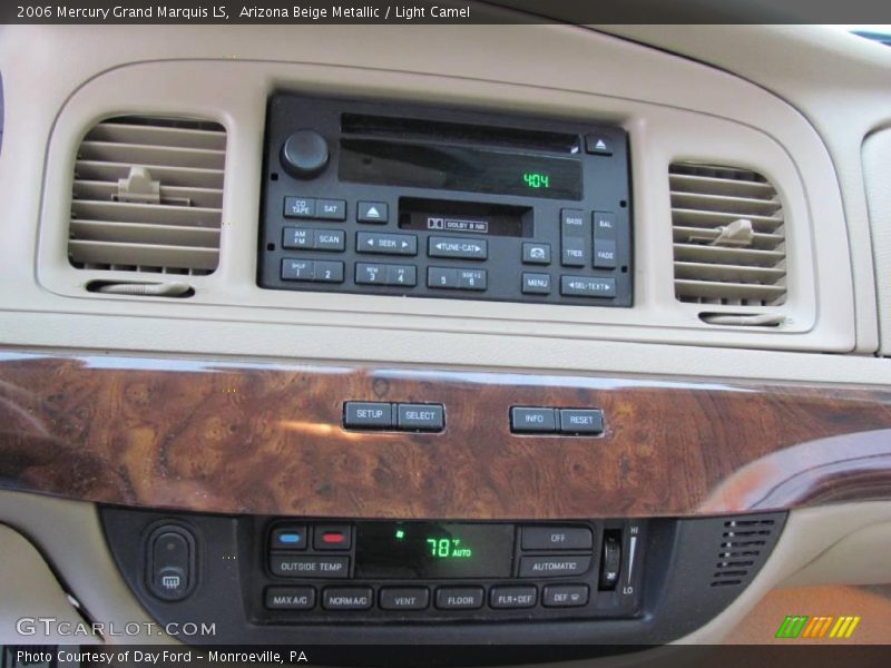 Arizona Beige Metallic / Light Camel 2006 Mercury Grand Marquis LS