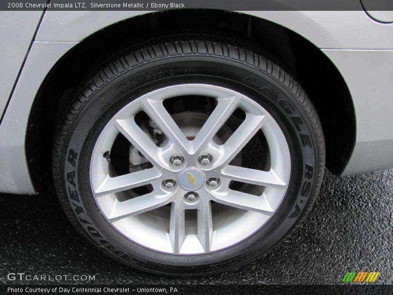 Silverstone Metallic / Ebony Black 2008 Chevrolet Impala LTZ