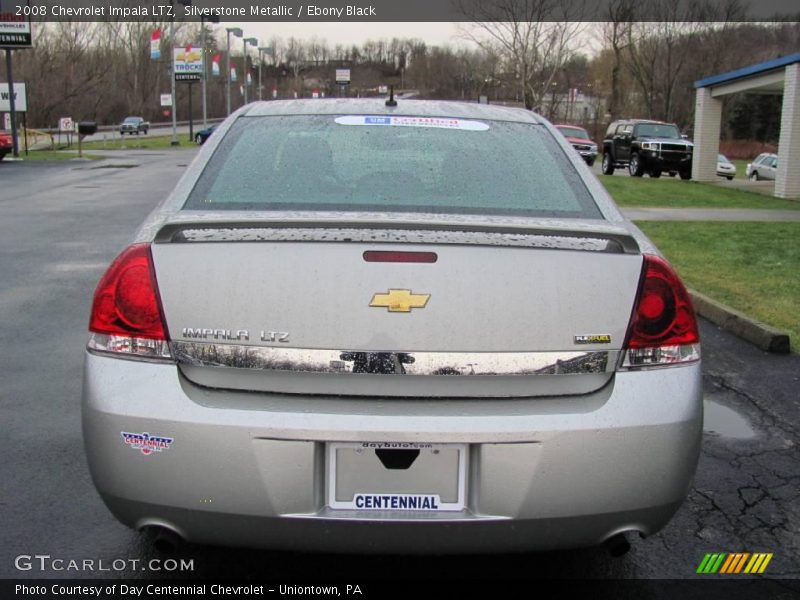 Silverstone Metallic / Ebony Black 2008 Chevrolet Impala LTZ