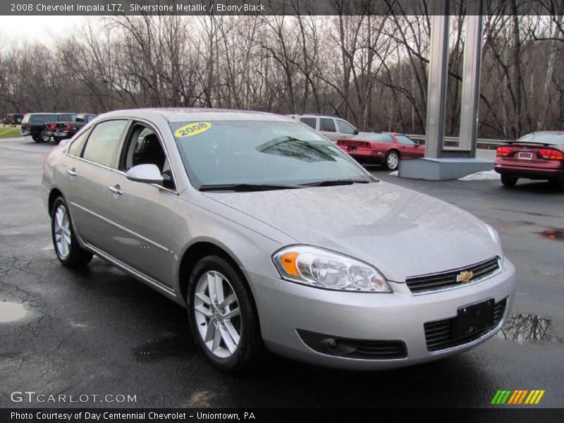 Silverstone Metallic / Ebony Black 2008 Chevrolet Impala LTZ
