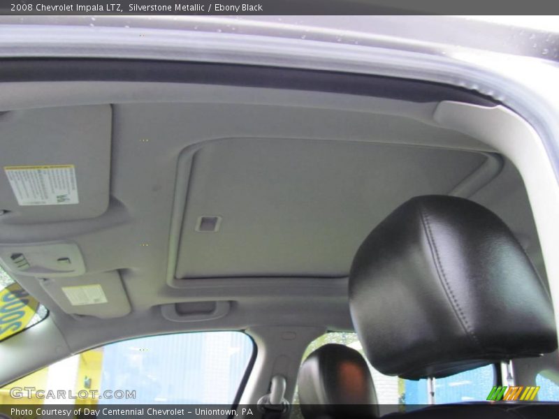 Silverstone Metallic / Ebony Black 2008 Chevrolet Impala LTZ